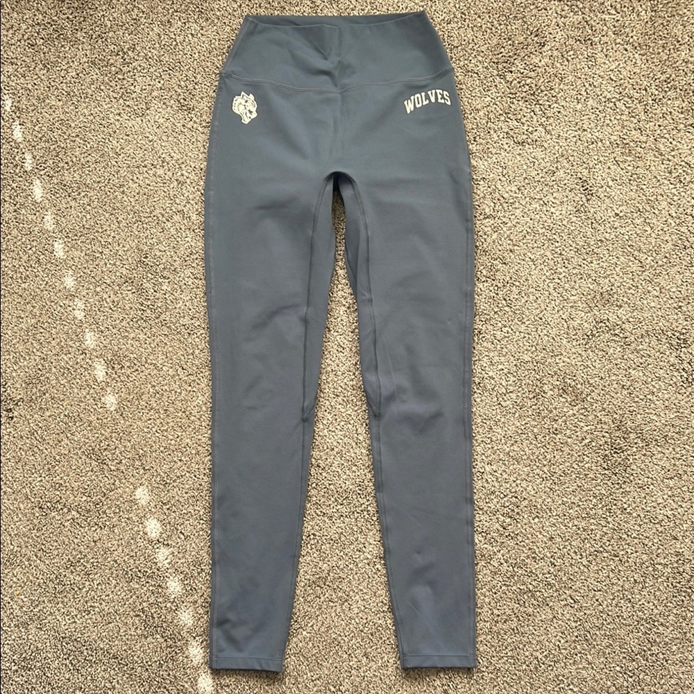 Darc Sport SHE Wolves Blue-Grey high waist Leggings size M- Only worn twice
